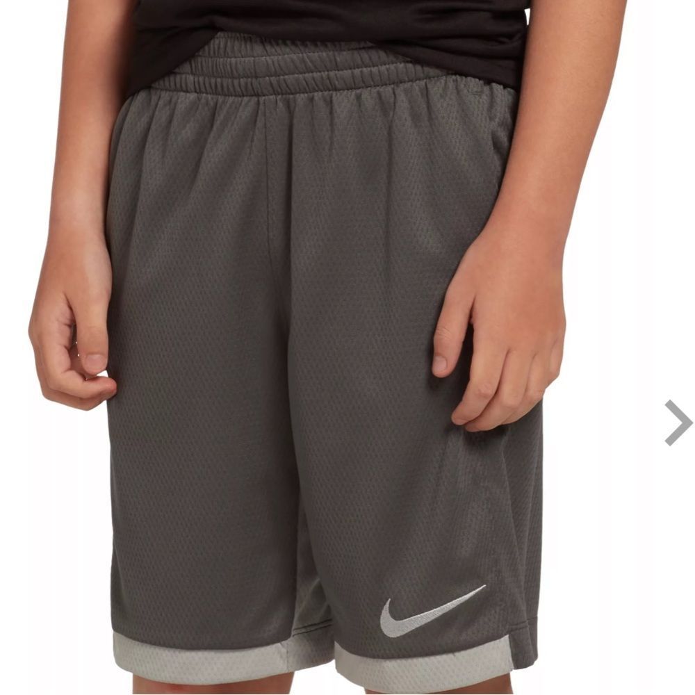 Nike Boys' Trophy Training Shorts NWT Size Large Grey